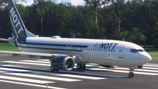 AirNOTT iFly 737 MAX8 MSFS 2024 Livery