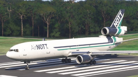AirNOTT TFDi Design MD11 Freighter MSFS 2024 Livery