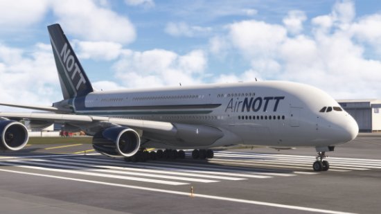 iniBuilds A380 AirNOTT 2024 Livery