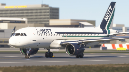 AirNOTT FlyByWire A32NX MSFS 2024 Livery