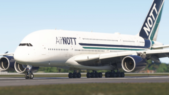 AirNOTT FlyByWire A380X Livery