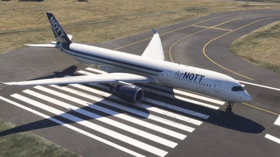 iniBuilds A350 AirNOTT 2024 Livery
